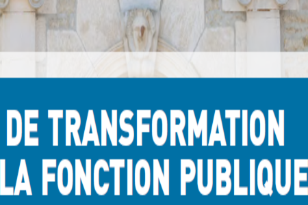 Transformation de la fonction publique 