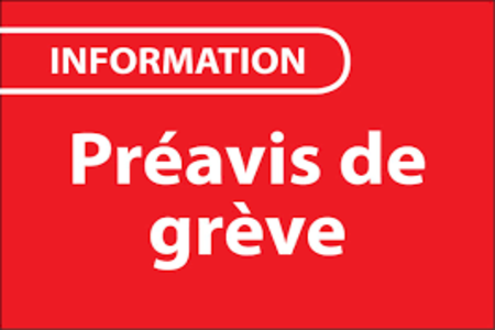 PREAVIS DE GREVE => 31 JANV 2019